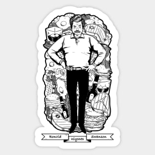 The Swanson Lifestyle Sticker